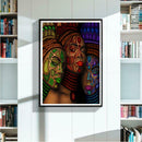 5D DIY Full Drill Diamond Painting Masked Women Cross Stitch Embroidery Kit