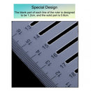 Translucent Multi Scales fit Children  Drawing Lines Straight Edge Plastic Ruler