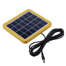 2W 6V Wired Polycrystalline PET + EVA Laminated Mini Solar Cell Panel A