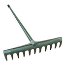 Golf Bunker Aluminum Rake Head 13.7x3'' Sand Pitch Soil Preparing Rake Head