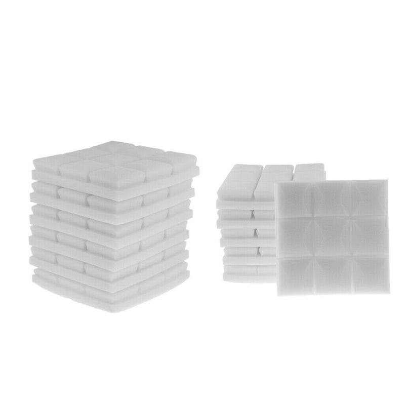 12x 2" x 10" x 10" Acoustic Foam Panels Sound Panels Wedges Sound Insulation