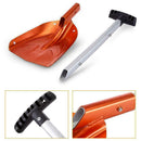Multifunction Snow Shovel Collapsible Outdoor Car Alloy Shovel Tool Compact B9J6