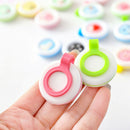 1Pc Cartoon mosquito repellent button baby kids buckle outdoor anti-mosqu J3C