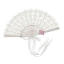 Unique Style White Hand Fan for Outdoor Event /Table Setting/Wall