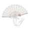 Unique Style White Hand Fan for Outdoor Event /Table Setting/Wall