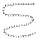 1 Yard Black Rhinestone Diamante Chain Trim Craft Applique Lace Sewing Trim