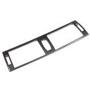 Carbon Fiber Style ABS Center Air Conditioning Vent Frame Trim For Bmw X5 E G6A8