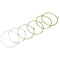 Irin 6Pcs Acoustic Guitar Strings Replacement Full(0.3-1.1Mm)Steel Core Cop