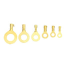 150pcs/set Lugs Ring Eyes Copper Crimp Cable Connector Wire Terminals Kit