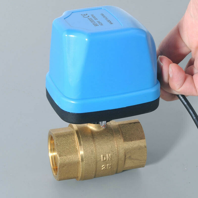 24V Dn15 Electric Two-Way Valve Three-Wire Two-Control One-Control Mini Ele J7H3