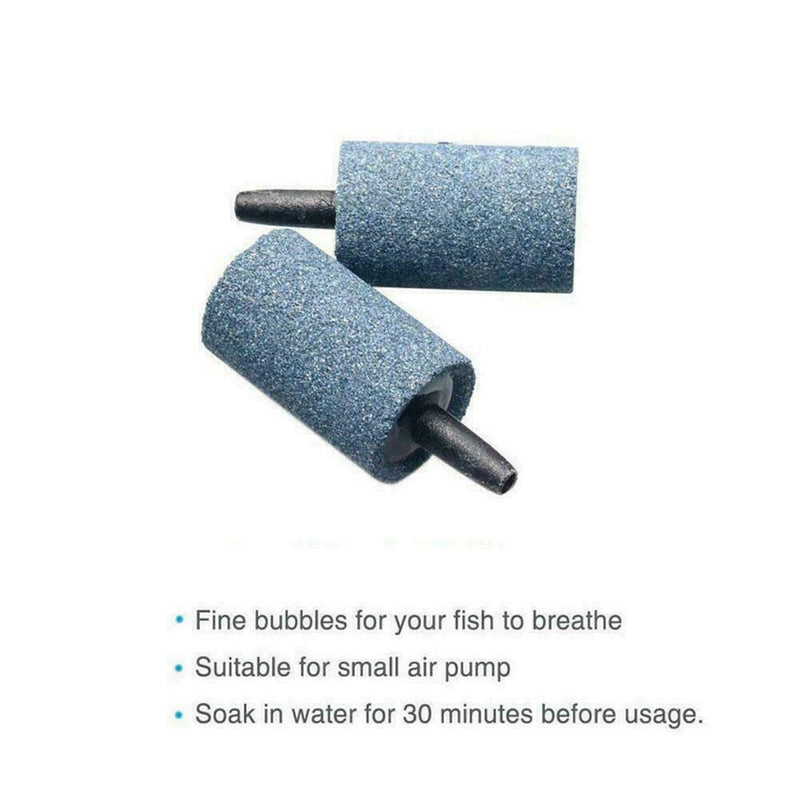 Aquarium Air Pump Accessories Fish Tank with Airline Pipe Stones Check Air H5P7
