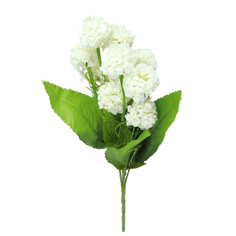 1 x Artificial Simulation Hydrangea Flower Plant with 9 Flower Balls for Bo F3V1