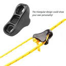 12pcs Wind Rope Triangle Buckle Tent Fastener Anti-slip Tool Outdoor Camping