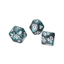 7Pcs D10 Multi-Sided Gem Dice Die for RPG Dungeons & Dragons DND D&D Game Set OZ