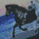 Full Drill Square Diamond 5D Diy Diamond Painting"Run The Horse"Diamond Emb