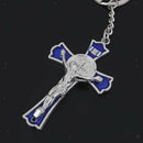 Christian Cross Crucifix Metal Jesus Keyring Keychain Unisex Christmas Gift
