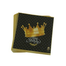 20pcs crown paper napkins festive & party supplier tissue napkins decorations ME