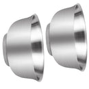 2 Pieces 304 Stainless Steel Serving Insulated Bowl for Rice Soup Salad 15cm