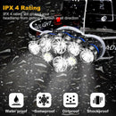 250000LM 6X T6 LED Headlamp Rechargeable Head Light Flashlight Lamp+Battery