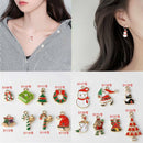 15 pcs Multi Style Enamel Plated Christmas Charms Pendants DIY Jewellery Making