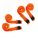 2 Pairs of Roof Surf Kayak Straps with Fastening Straps with