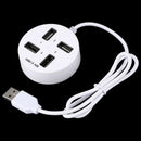 Usb2.0 Hub Hub One For Four Usb Ports Round Usb Hub Splitter C4B6