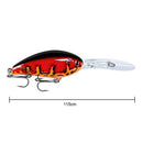 6pcs Wobbler Plastic Fishing Lure 115mm 17.5g Artificial Baits w/Steel Ball