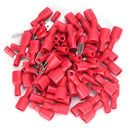 100Pcs Female&Male Spade Insulated Connectors Crimp Electrical Wire Termina FT