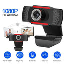 1080P USB Webcam with Noise Cancelling Mic 1920 x 1080p Full HD Web Camera