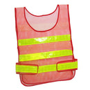 High Visibility Safety Vest Reflective Jacket Security Waistcoat Vest -Red