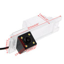 For Opel Astra H J Corsa Meriva Vectra Zafira Insignia Car Rear View Camera 4LED