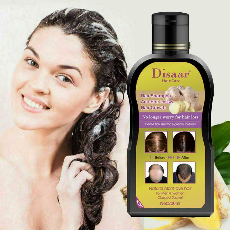 200ml Men Women Hair Shampoo Anti hair Loss Chinese Herbal Hair Growth