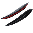 6pcs/lot Crescent moon Fit Front Bumper Lip Splitter Fins Body Spoiler Cana