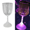 6 Pieces 150 Bars of 200 Ml LED Lights Flashing Wine Glass