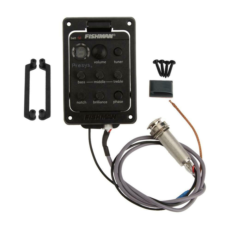 Onboard Preamp Guitar EQ Tuner Piezo Pickup Equalizer for FISHMAN 201 A
