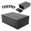 Black Aluminum Box Enclosure Case Circuit Board Project Electronic 150x105x