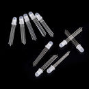 10pcs Durable Diffused LED RGB common anode 4PIN F5/5MM Super Bright Bulb LampZ