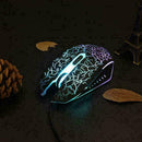 1600+1000HZ USB Wired Optical Scroll Wheel Mouse Mice LED 4 Level Gaming G9 N8W1
