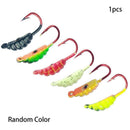 6Pcs Fishing Lures Bait Round Jigs Head Mix Lead Saltwater Jig Hook-Fish H9G9