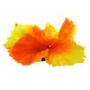 Aquarium Fish Tank Soft Artificial Sea Plant Anemone Ornament Orange