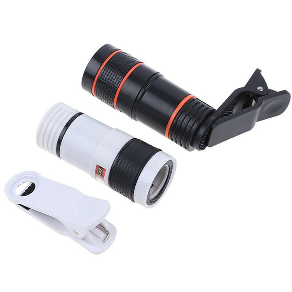 8x Optical Zoom Lens Telescope Telephoto Clip on for Mobile Cell Phone Camera OZ