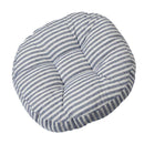45cm Tatami Cushion Handmade Pillow Floor Chair Seat, Cotton, Blue Strips