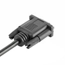 15 Pin VGA Male to 2 Female Y Splitter Cable Monitor Adapter for PC TV