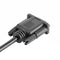15 Pin VGA Male to 2 Female Y Splitter Cable Monitor Adapter for PC TV