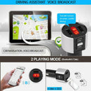Bluetooth Car USB Charger FM Transmitter Wireless Radio Adapter MP3 Player 3 HT