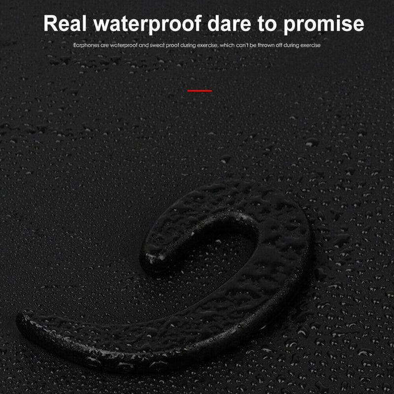 Y12 Bone Conduction Earphone Bluetooth Headphone Sports Stereo Wireless Earbuds