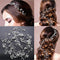 1 Piece Pearls Wedding Hair Vine Crystal Bridal Accessories Diamante Headware