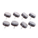 8x 24mm Table Chair Feet Legs Glides Skid Tile Felt Pad Floor Nail Protector LJ
