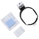 2X(Headband Magnifier With 2 Led Lights And 5 Detachable Lenses 1X,1.5X,2X,