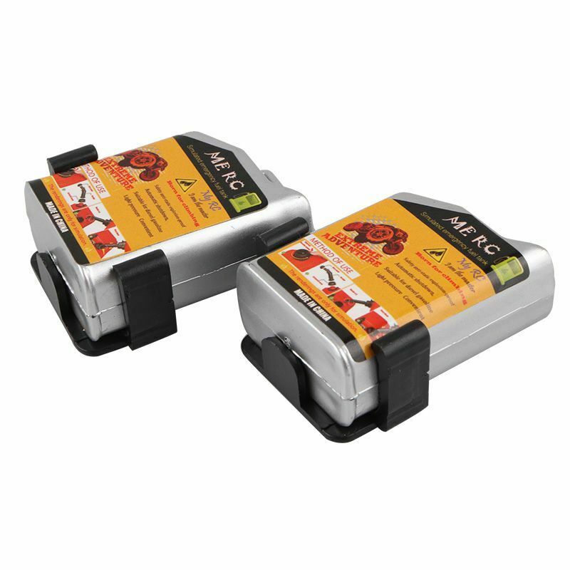 2 Pcs 1/10 Scale Rc Crawler Accessory Mini Fuel Tank For Tamiya D90 Axial W X9Z7